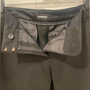 Women’s black Express Columnist pants, ankle length mid rise, size 10R